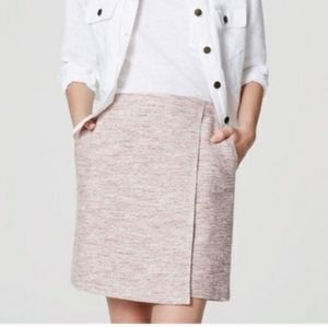 Loft Tweed Mini Skirt